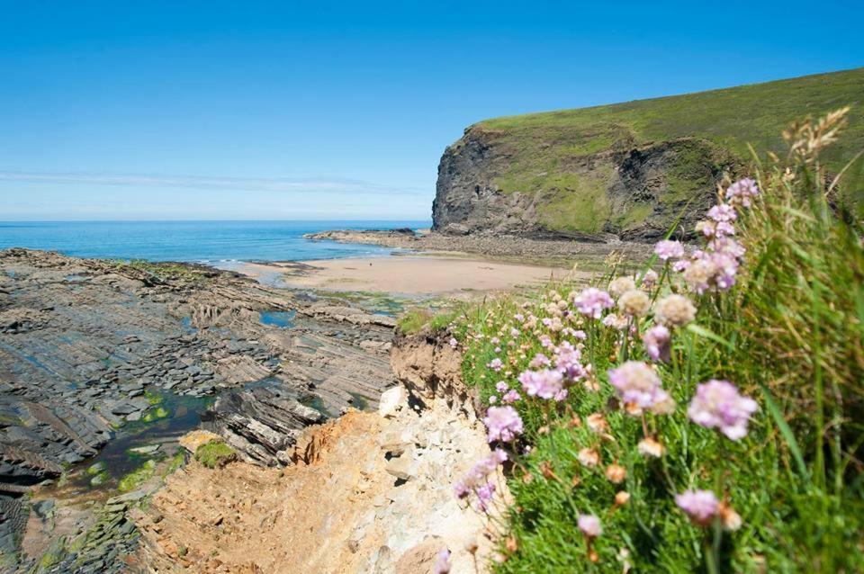 Kiberick Cottage At Crackington Haven, Near Bude And Boscastle, Cornwall Eksteriør billede